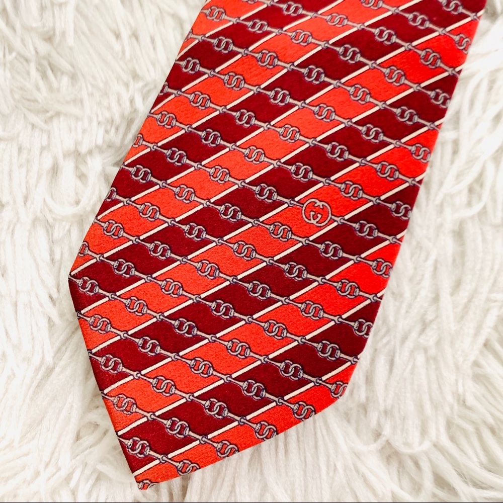 Authentic Vintage GUCCI Silk Tie